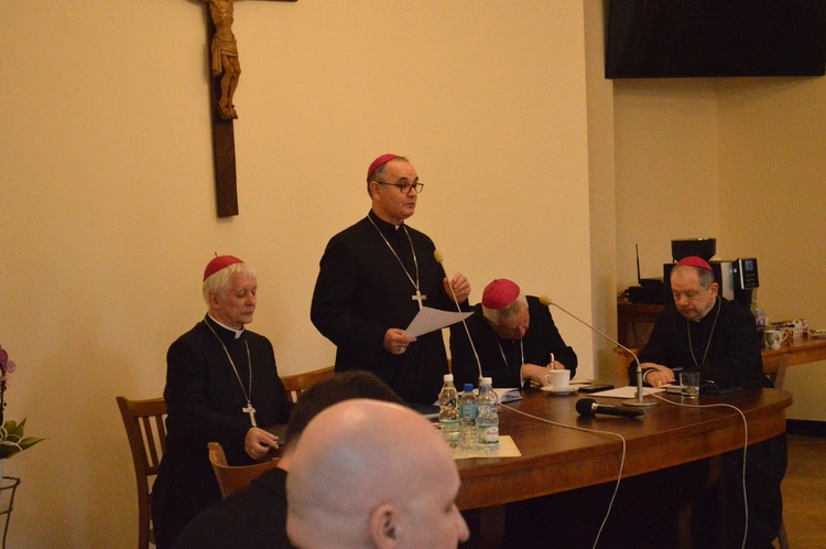 Katowice. Spotkanie dziekanów archidiecezji katowickiej 