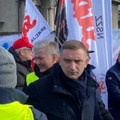 Solidarność pikietowała przed PG Silesia
