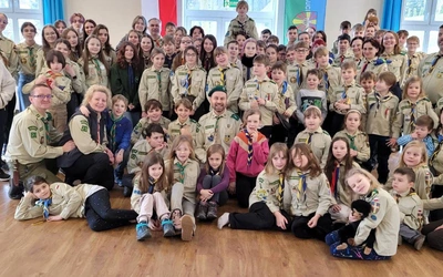 "Bądź mężny i mocny - Bóg jest z tobą". Zimowy obóz Skautów Króla w Różance