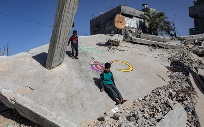 Ot, taki plac zabaw w Strefie Gazy