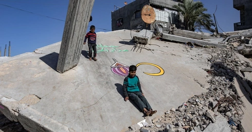 Ot, taki plac zabaw w Strefie Gazy
