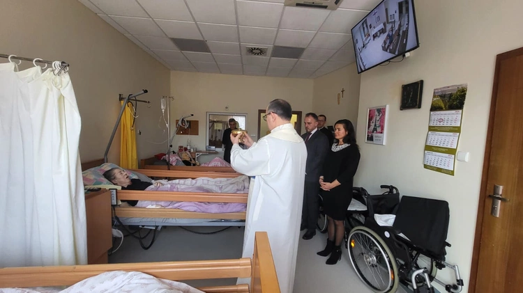 Dzień Chorego 2026. Msza św. w Hospicjum im. św. Jana Pawła II w Żorach