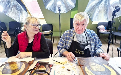 Każdy pisał ten sam wizerunek Chrystusa, a jednak efekty były odmienne.  