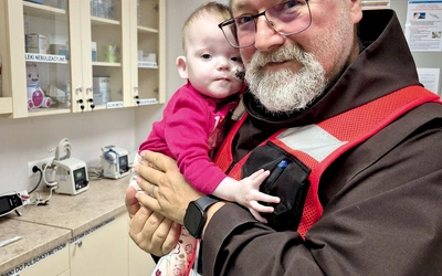 O. Filip Buczyński z Emilią. 