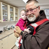 O. Filip Buczyński z Emilią. 