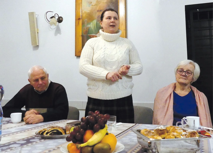 Monika Pazdan z zarządu stowarzyszenia była gościem bielsko-żywieckich działaczy. 