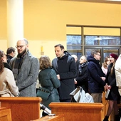 Odnowienie przyrzeczeń małżeńskich w Kościele św. Jacka w Gliwicach.  