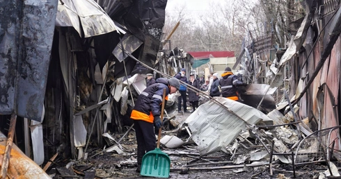 Ukraina: Zmasowane ataki Rosji