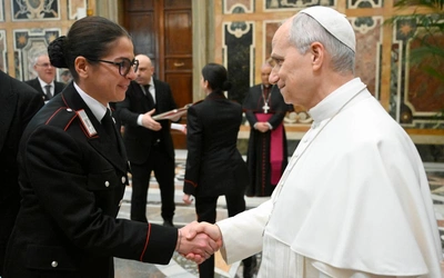 Leon XIV zachęca służby mundurowe do „prawości sumienia"