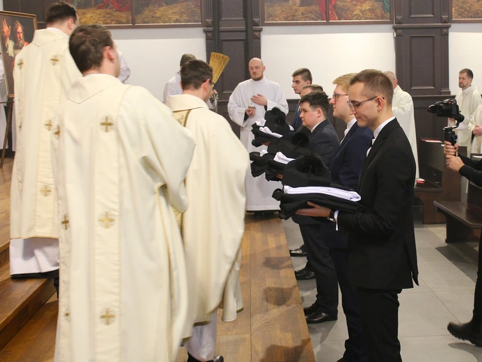 Obłóczyny w Wyższym Śląskim Seminarium Duchownym