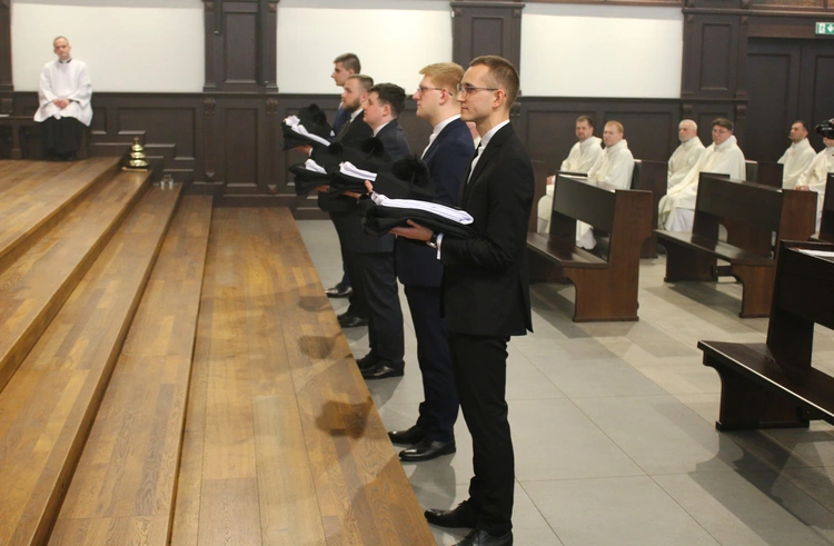 Obłóczyny w Wyższym Śląskim Seminarium Duchownym