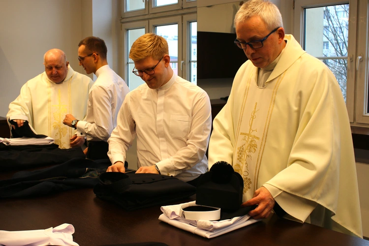 Obłóczyny w Wyższym Śląskim Seminarium Duchownym