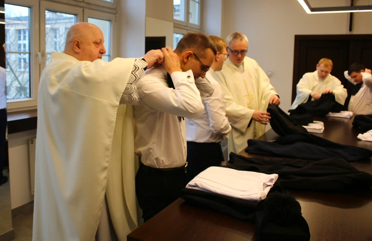 Obłóczyny w Wyższym Śląskim Seminarium Duchownym