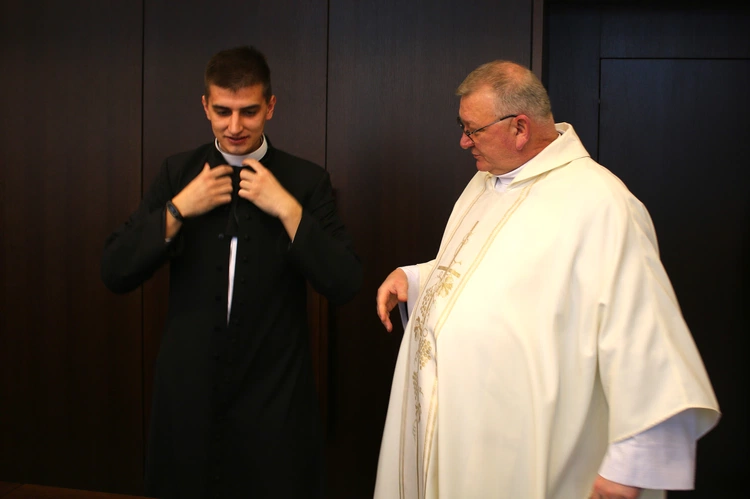 Obłóczyny w Wyższym Śląskim Seminarium Duchownym