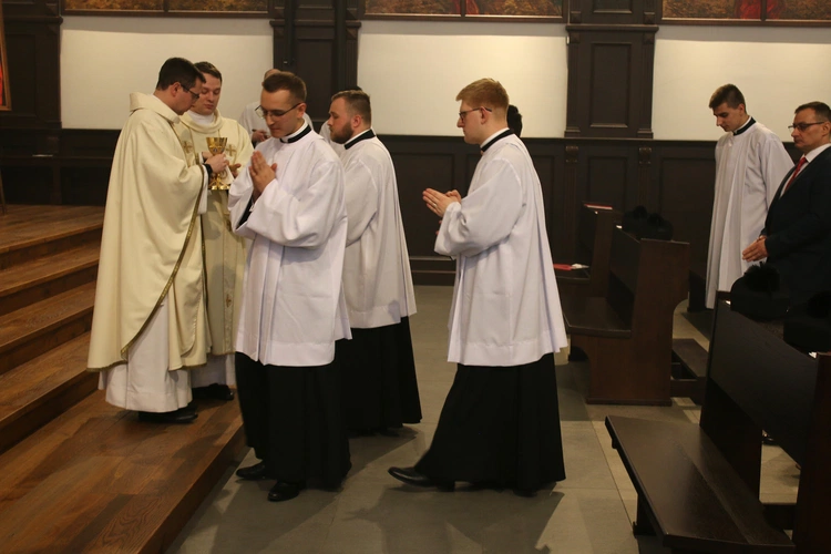 Obłóczyny w Wyższym Śląskim Seminarium Duchownym