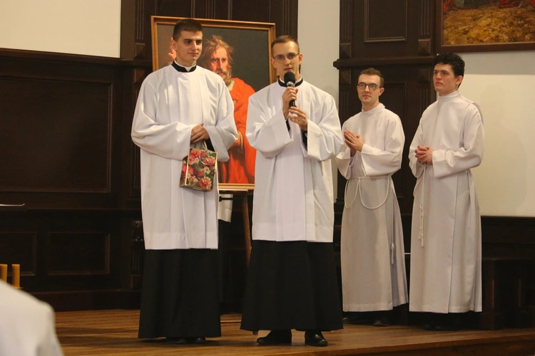 Obłóczyny w Wyższym Śląskim Seminarium Duchownym