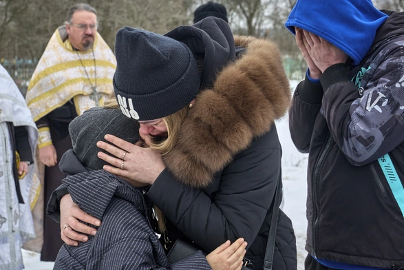 Pogrzeb dwóju małych dzieci i ich ojca