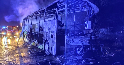 Na Słowacji doszło do wypadku autobusu z Polakami na pokładzie; jedna osoba nie żyje 