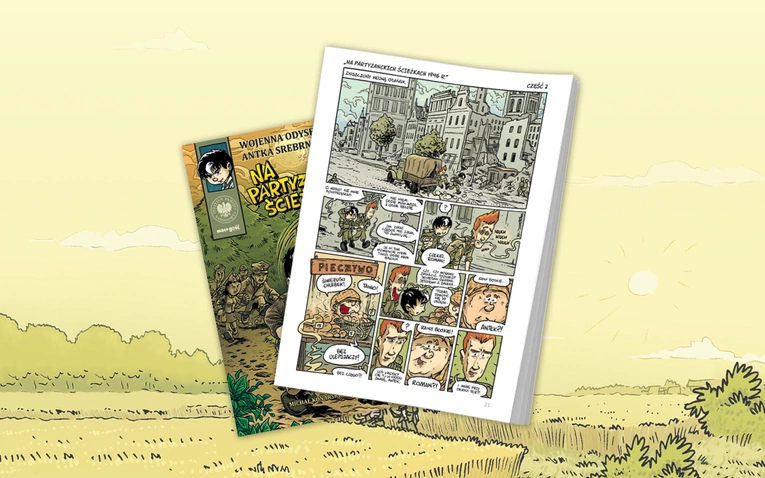 Autorem scenariusza jest Michał Konarski. Rysunki wykonał Hubert Ronek.