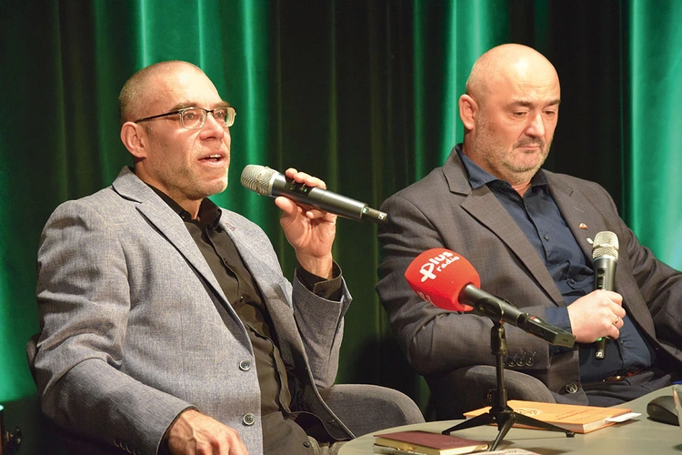 Łukasz Zaborowski i Paweł Puton (z prawej). 