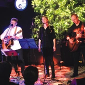 Na scenie wystąpił Darek Czarny (z lewej) i jego przyjaciele.