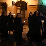 Liturgia stacyjna w Opolu. Procesja do katedry