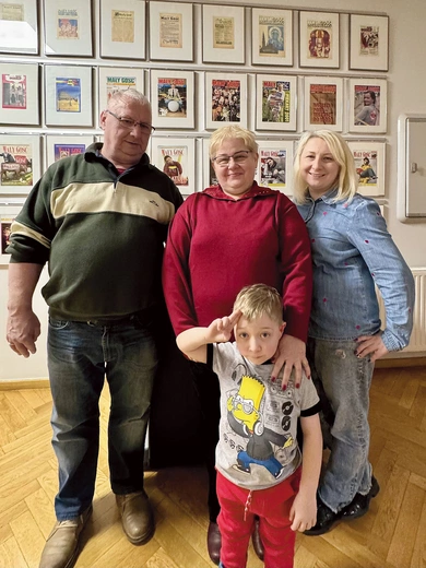 Wojtek i jego rodzina to prawdziwa drużyna. Razem pokonują wszelkie przeciwności 