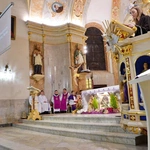 Kościół św. Macieja w Andrychowie. Modlitwa za osoby skrzywdzone wykorzystaniem seksualnym