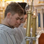 Kościół św. Macieja w Andrychowie. Modlitwa za osoby skrzywdzone wykorzystaniem seksualnym