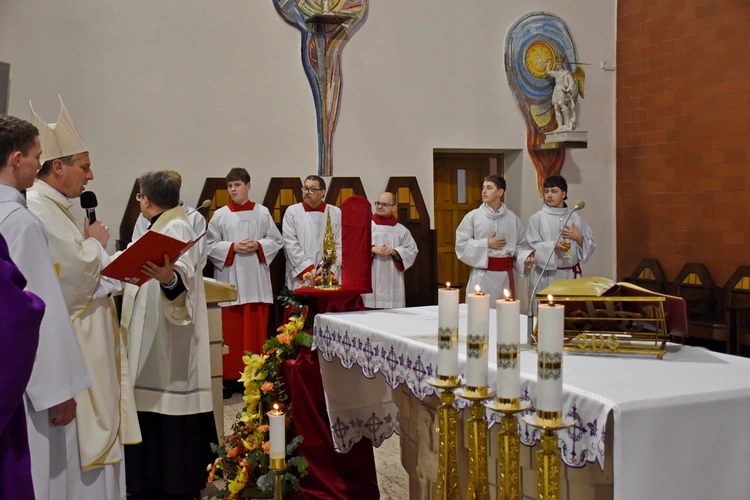 Wprowadzenie relikwii św. Carlo Acutisa