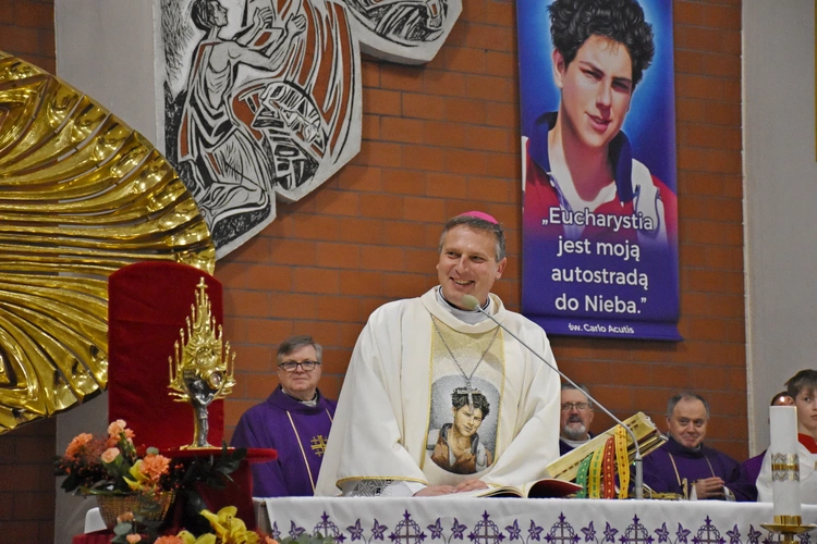 Wprowadzenie relikwii św. Carlo Acutisa