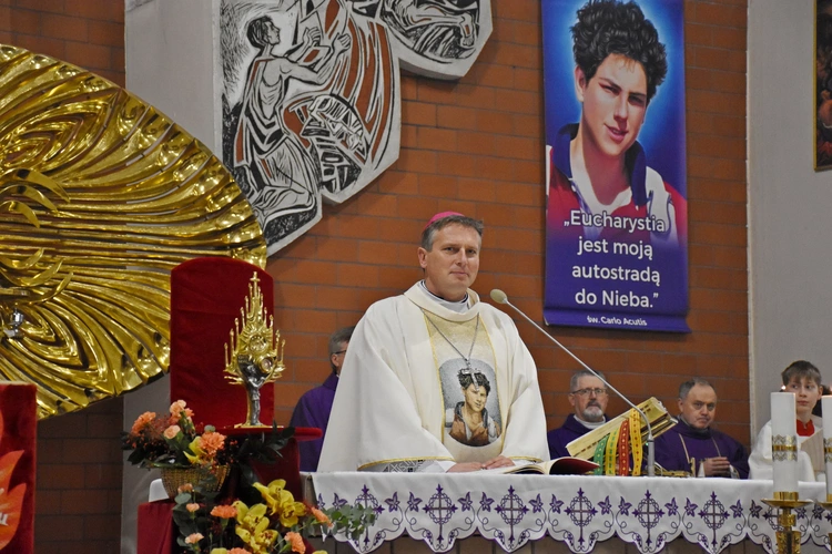 Wprowadzenie relikwii św. Carlo Acutisa