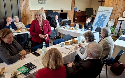 Spotkaniu przewodniczyła prezes DIAK Bożena Kapuściak.