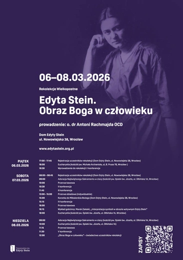 Rekolekcje wielkopostne z Edytą Stein