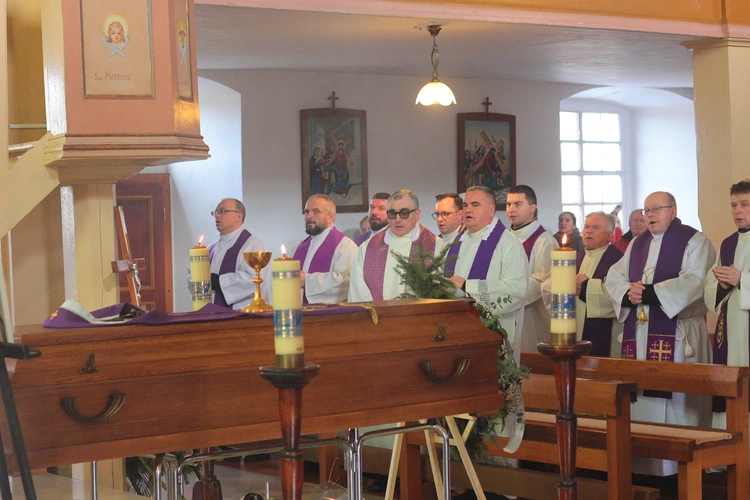 Pożegnanie ks. Emila Młynarskiego