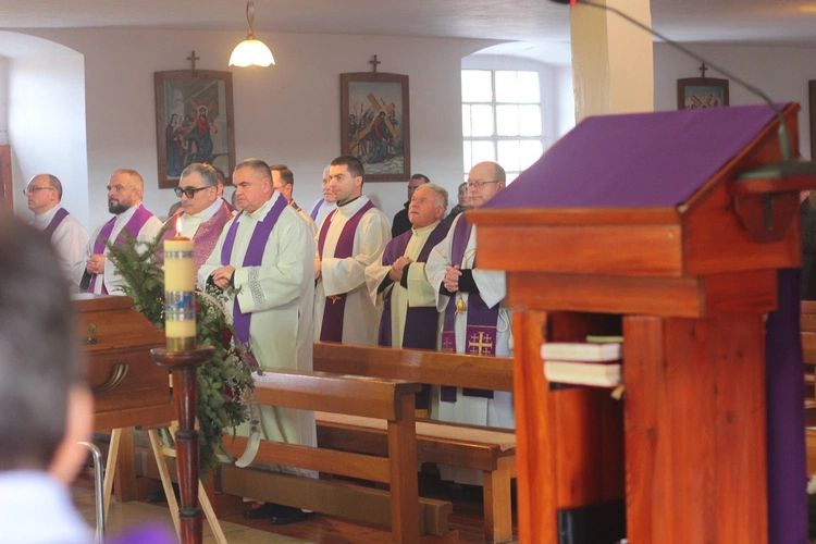 Pożegnanie ks. Emila Młynarskiego