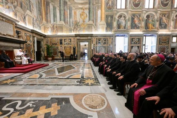 Papież do seminarzystów: Dbajcie o relację z Bogiem