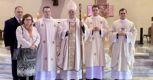 Bp Szkudło do nowego diakona: To droga dla tych, którzy - choć czasem płaczą - nie przestają kochać