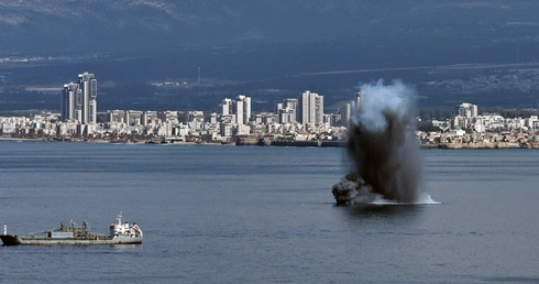 Ta rakieta na szczęście wpadła do wody