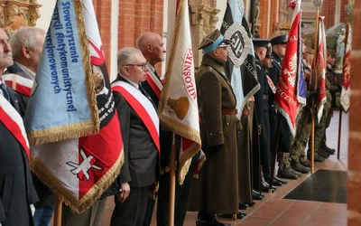 Modlitwa za żołnierzy niezłomnych w Bazylice św. Elżbiety we Wrocławiu