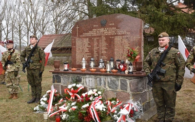 Zielona Ciechanowska. Pamięci żołnierzy wyklętych