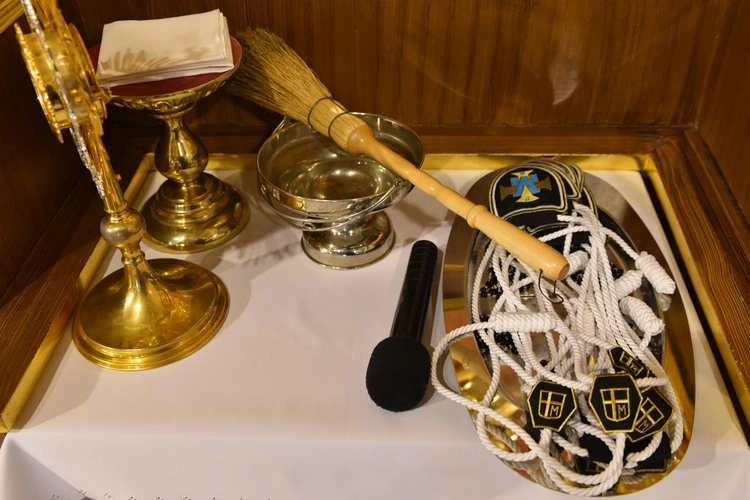 Chorągiew w Tymbarku