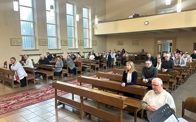Była też okazja do rozmów i modlitwy za siebie nawzajem.