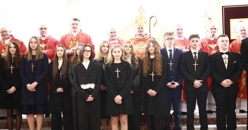 Bierzmowanie w Łukowicy