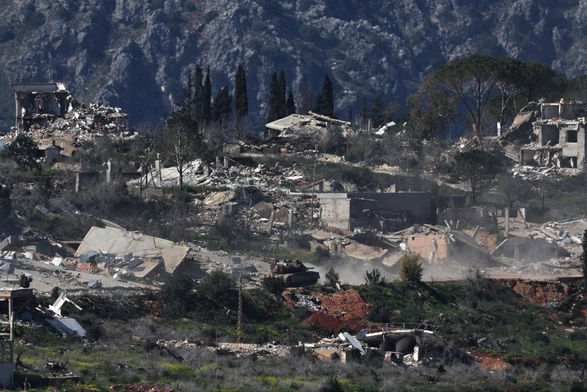 Zniszczenia dokonane przez Izrael w południowym Libanie