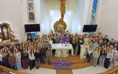 Gródek nad Dunajcem. Rekolekcje dla maturzystów z Mielca