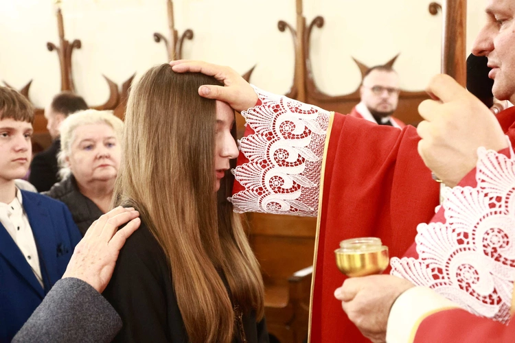 Bierzmowanie u św. Małgorzaty