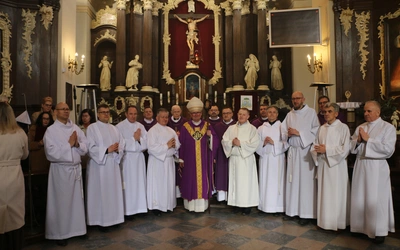 Płock. Obrzęd kandydatury do diakonatu stałego