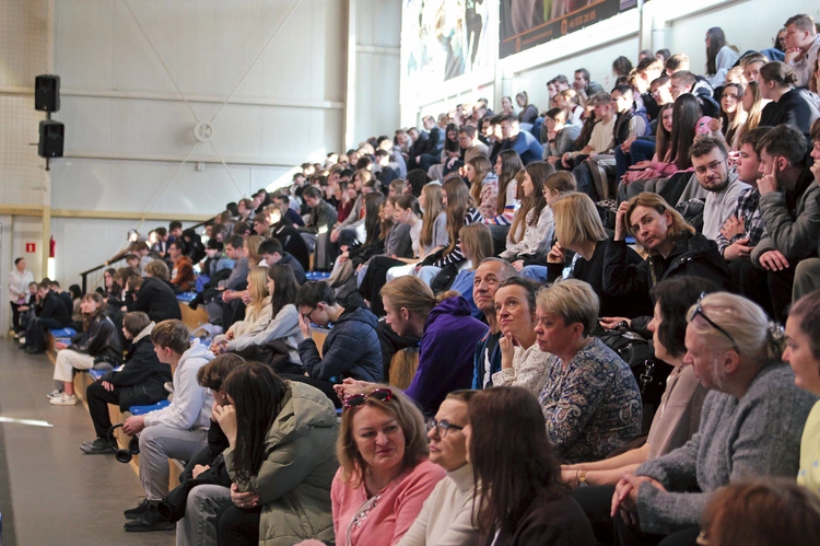 W ćwiczeniach duchowych uczestniczyli uczniowie z pięciu szkół. 