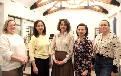  Martę Jurasz i Joannę Jurasz-Cisło w organizacji spotkania wsparły także inne panie. 